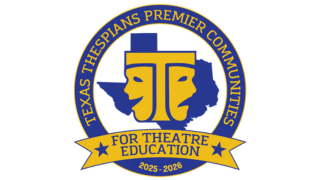  Texas Thespians Premier Communities for Theatre Education logo